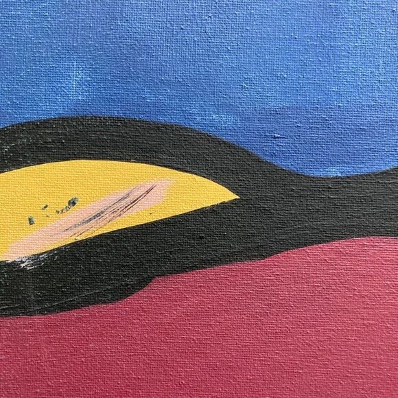 Original Artwork I Abstract Acrylic Painting 16" x 20" Unique Design - Picture 2 of 6